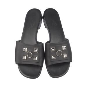 ❤️Hermès Dune Leather Slides❤️